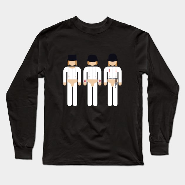 Three droogies Long Sleeve T-Shirt by viktorhertz